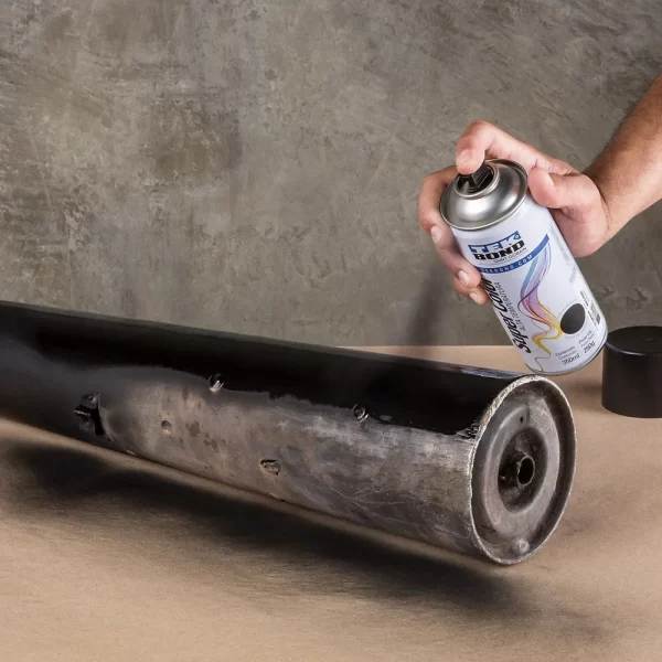 TINTA SPRAY ALUMINIO 350ML ALTA TEMPERATURA TEKBOND - Image 2
