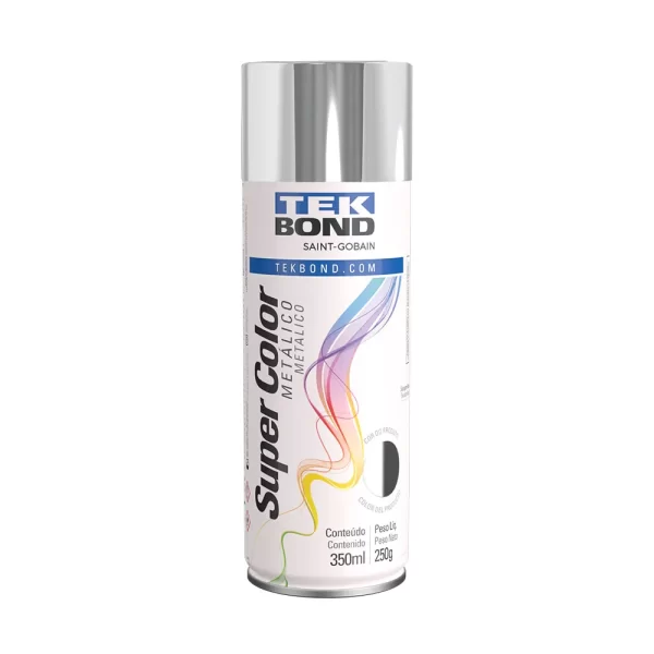 TINTA SPRAY CROMADO 350ML TEKBOND