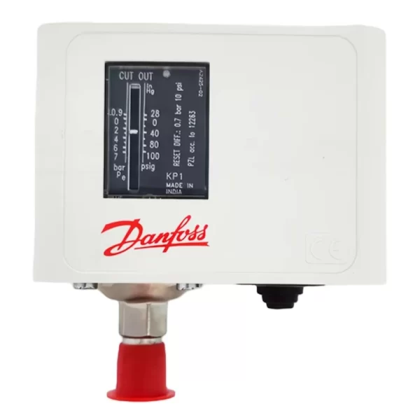 PRESSOSTATO DANFOSS KP1 BAIXA REARME AUTO