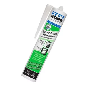 COLA SILICONE 256G TRANSPARENTE TEKBOND