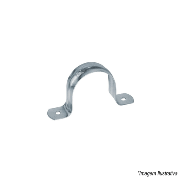 ABRAÇADEIRA ZINCADA U 1 1/4" INCA