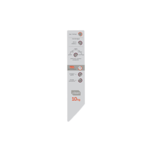 PAINEL DECORATIVO COMPATÍVEL  BRAST CLEAN 10KG TURBO BWC-10