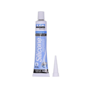 COLA SILICONE 50 GRAMAS TRANSPARENTE TEKBOND