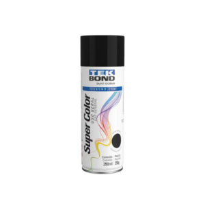 TINTA SPRAY PRETO FOSCO USO GERAL TEKBOND