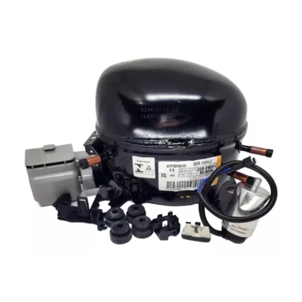 COMPRESSOR EMBRACO 1/3 EMR100HLC 220V R134 - Image 3
