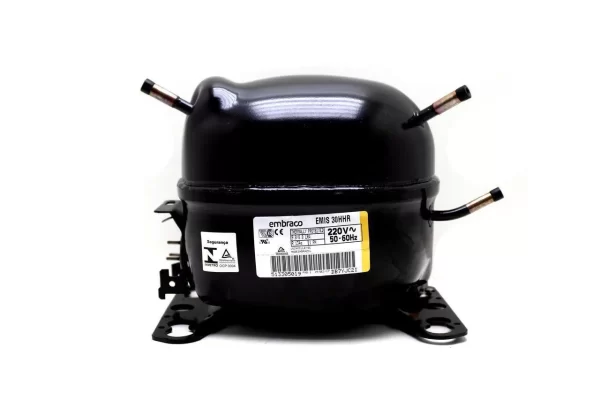 COMPRESSOR EMBRACO 1/10 EMIS30HHR 220V R134 - Imagem 2