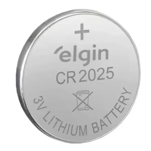 BATERIA BOTÃO CR2025 ELGIN 3V